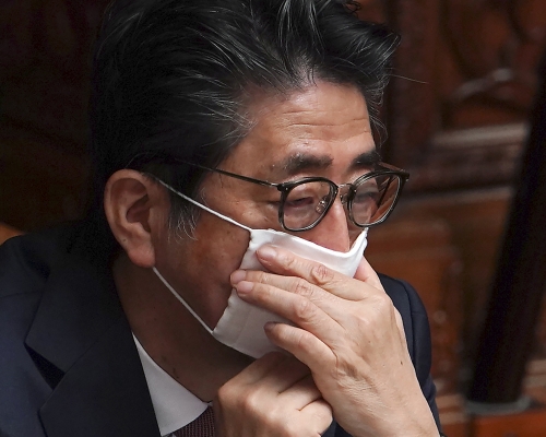 首相安倍晉三。 AP圖