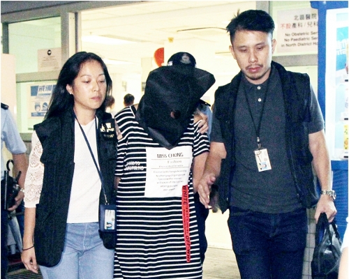 警方較早前拘捕女嬰母親。資料圖片