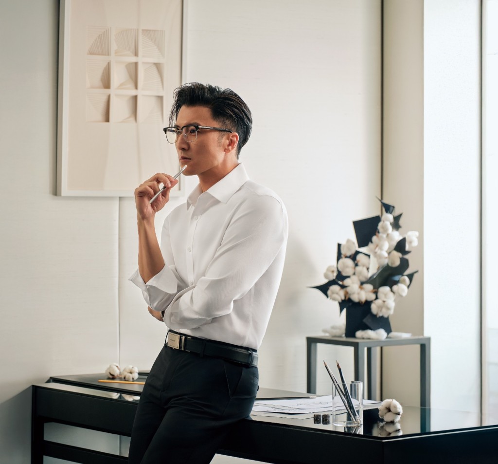 謝霆鋒近日為時裝品牌擔任香港區代言人，並拍攝新一輯秋冬系列廣告。