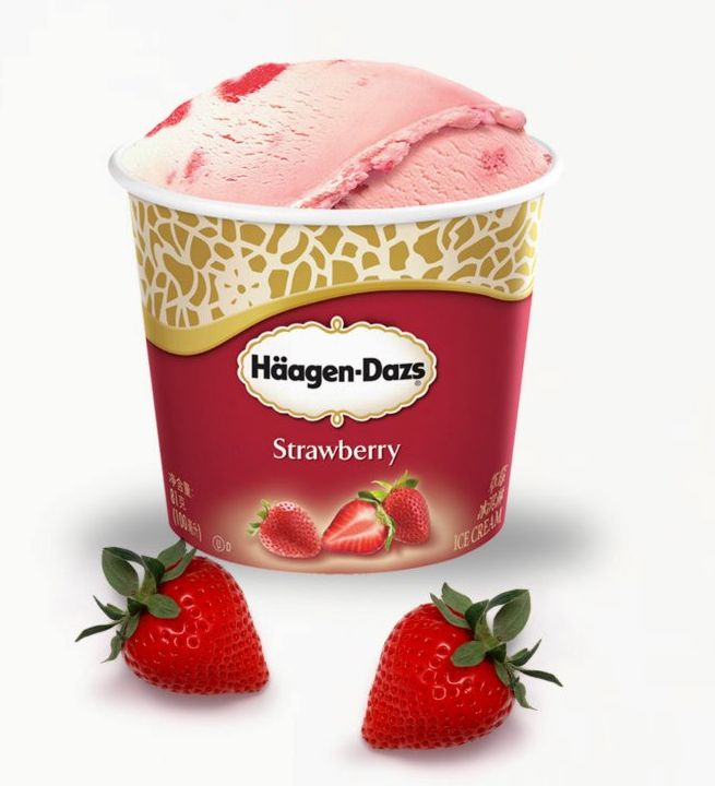 「Haagen-Dazs」士多啤梨雪糕。網圖