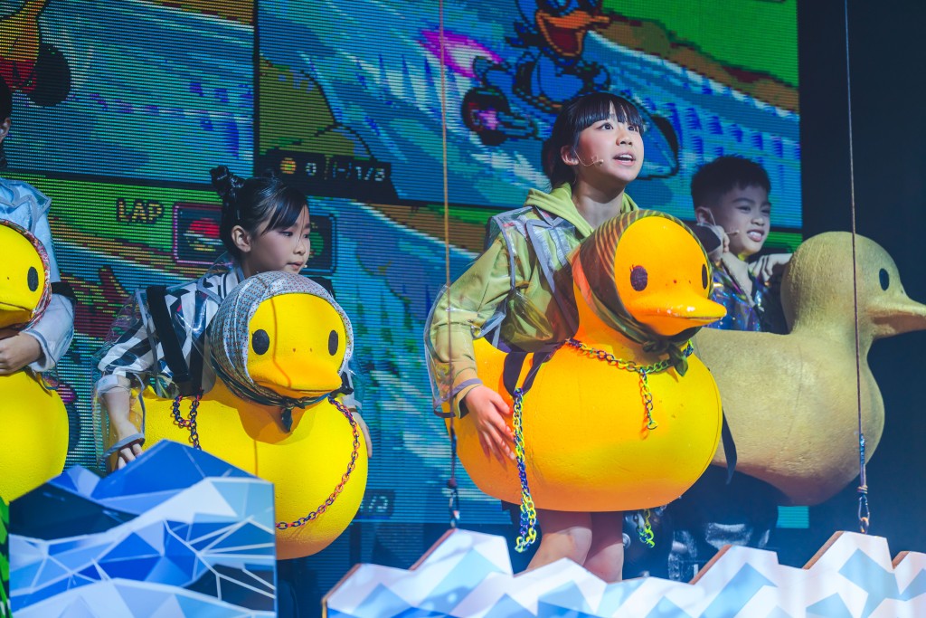 爆炸戲棚《童話帝國》正式開演！香港首個兒童長壽音樂劇 勇闖遊戲世界奇幻歷險