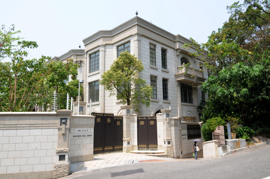 寿山村道22A至C号洋房租值按年维持1948.2万。