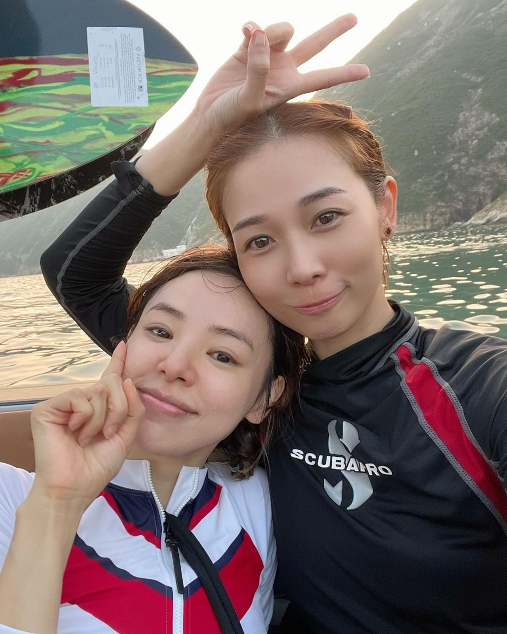 兩人人都做晒媽媽,但係依然咁索!