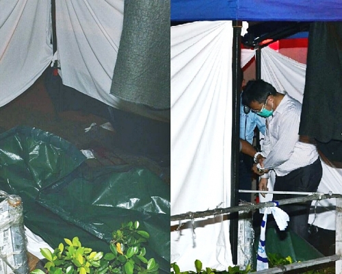 蔚藍灣畔母女墮樓死亡案,警方暫列有人從高處墮下案處理。