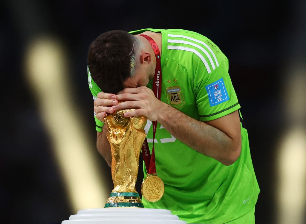 達米安馬天尼斯是阿根廷世界盃冠軍功臣。Reuters資料圖片