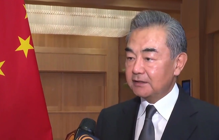 王毅指，佩洛西的表演，是美國政治、美國外交和美國信譽的再一次破產。資料圖片