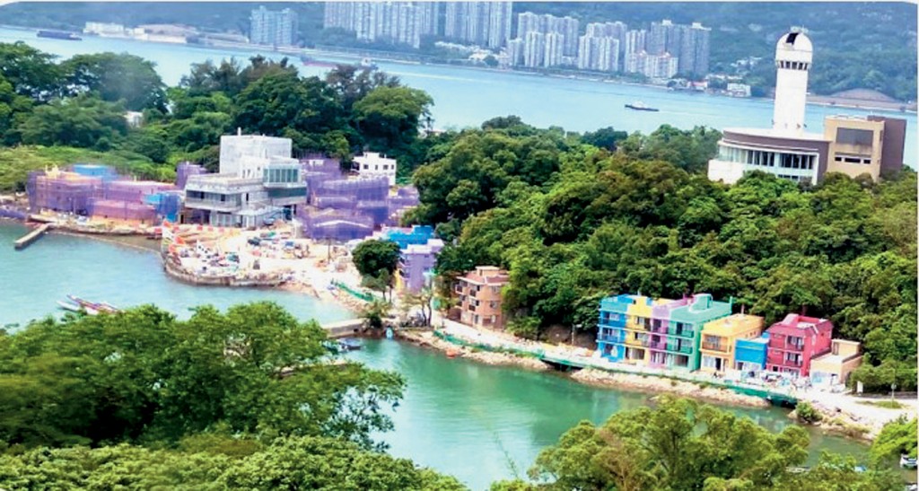 新地馬灣公園第二期向城規申加入酒店（度假屋）及電影院元素。