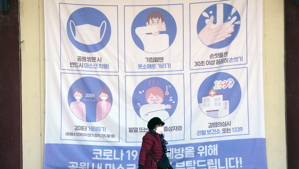 南韓增6769宗確診，新冠口服藥擴大至60歲以上。AP資料圖片
