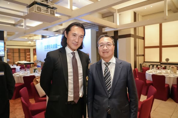 林定國表示，香港航商總會可擔當連繫政府與業界的橋樑角色，促進資訊交流與各方合作。林定國FB