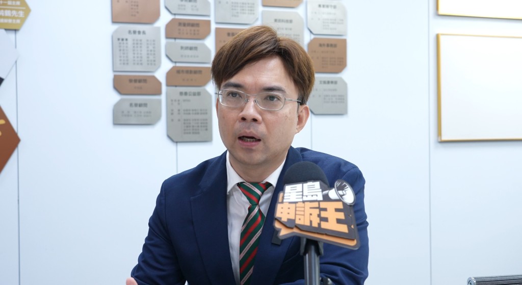 香港地產代理總商會潘達恒表示，有舖位業主因跌價，被銀行追收1,000萬元差額。