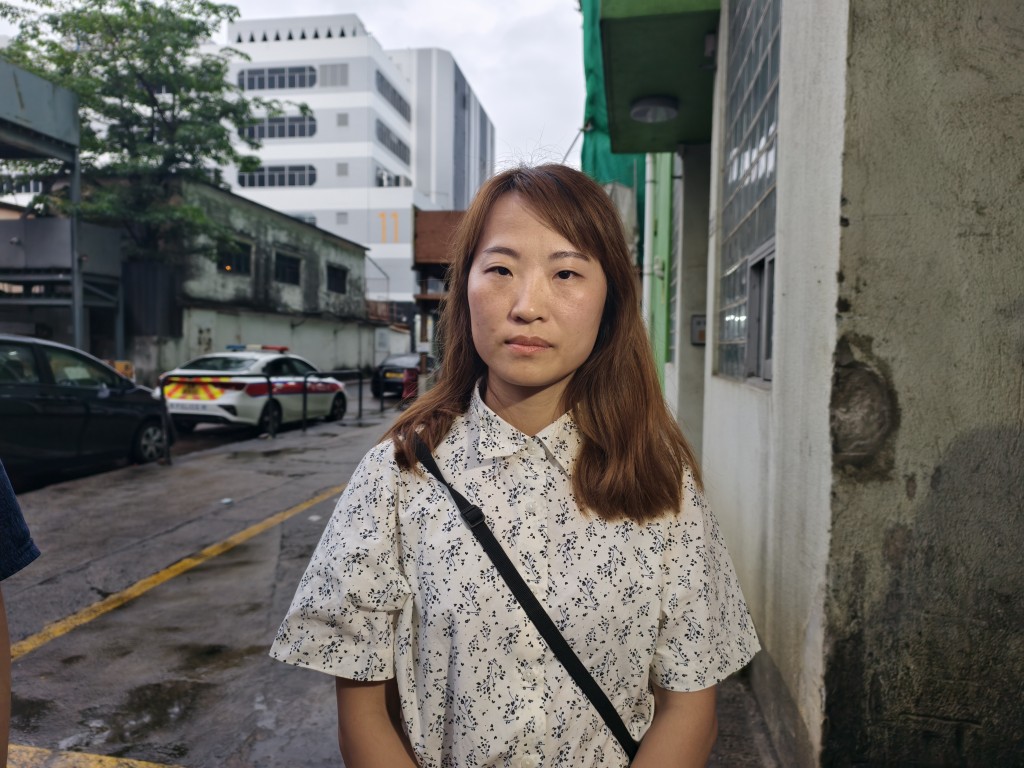 工業傷亡權益會總幹事蕭倩文表示暫時未知道事發原因及經過。 工業傷亡權益會總幹事蕭倩文表示暫時未知道事發原因及經過。