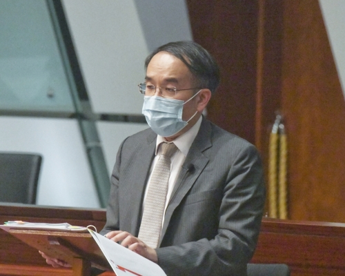 財經事務及庫務局局長許正宇。資料圖片