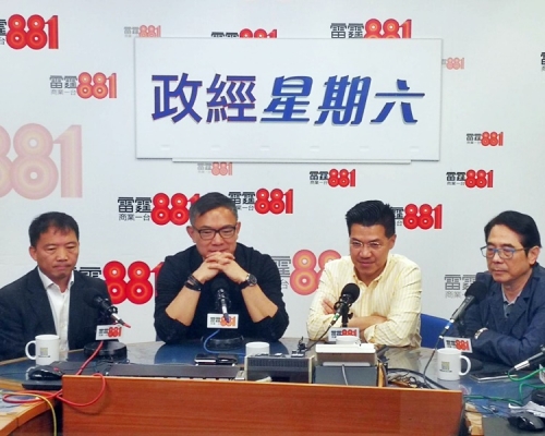 左起:胡志偉、謝偉俊、范國威、黃國健。