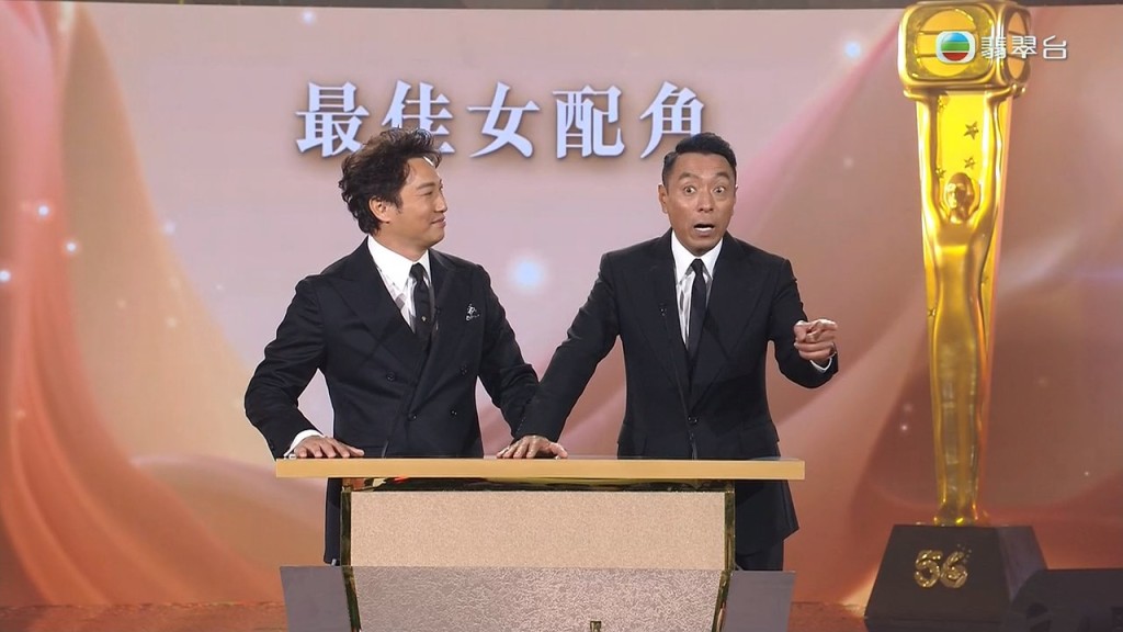 两人又提到TVB多演员戏假情真。