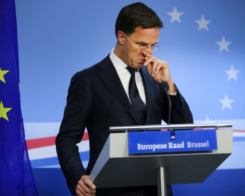 荷蘭總理呂特(Mark Rutte)。AP圖