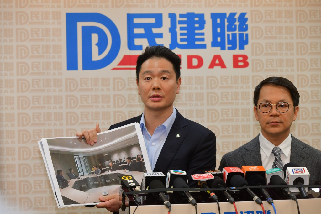 周浩鼎表示，香港政治人物接受外國媒體訪問屬「家常便飯」，沒有顧慮。歐樂年攝