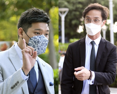 李志宏(左)及柯耀林(右)等16人議席懸空。資料圖片