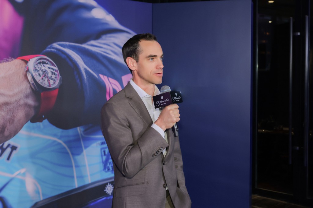 H. Moser & Cie.首席執行官Edouard Meylan。