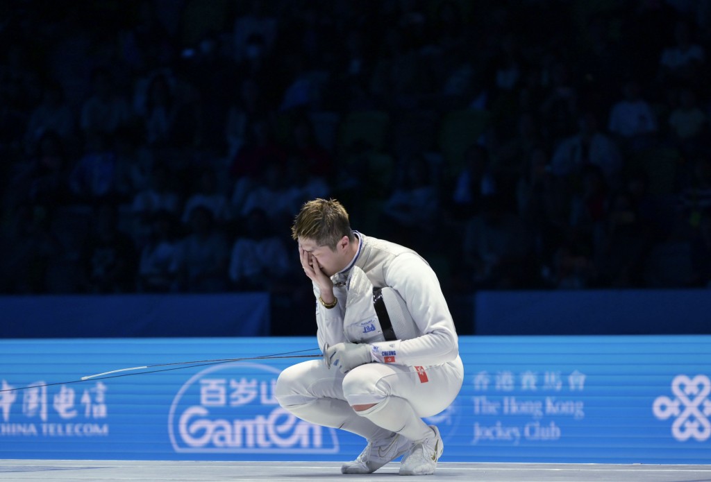 張家朗於四強賽中落敗,其後出戰銅牌賽。 張家朗於四強賽中落敗,其後出戰銅牌賽。