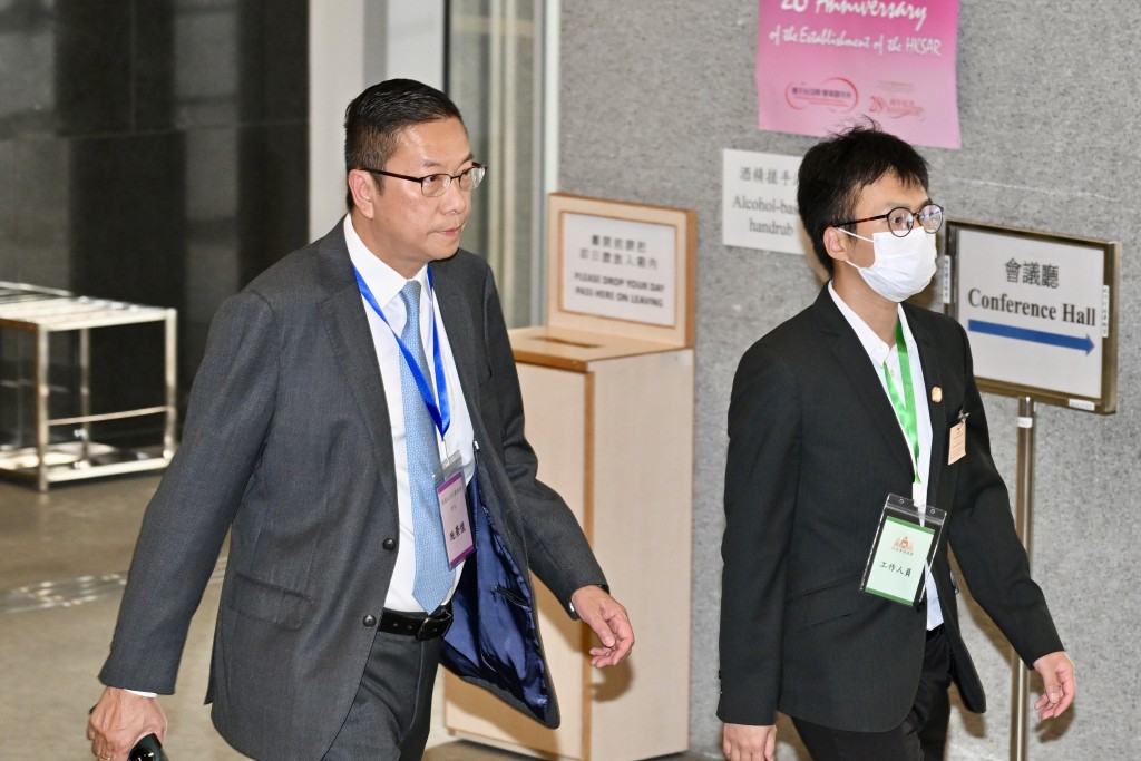 全國政協常委施榮懷。劉駿軒攝 全國政協常委施榮懷。劉駿軒攝