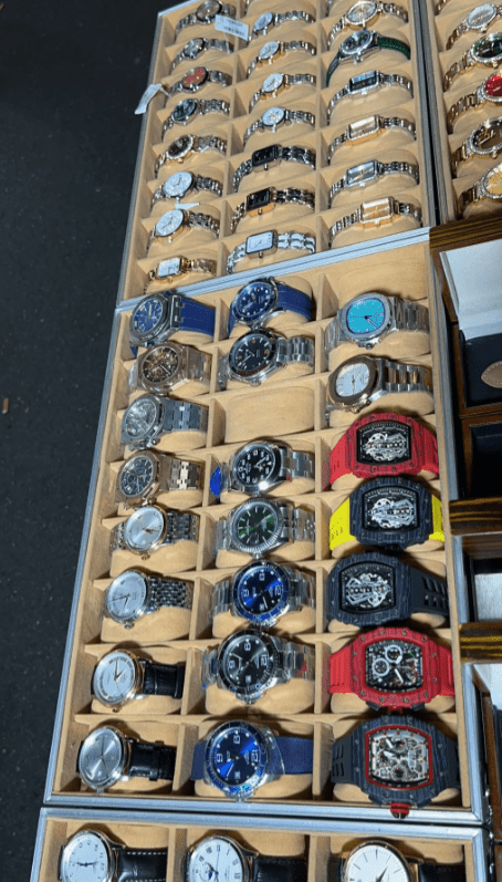 各款名錶是這裡的重點商品。（圖片來源：小紅書）