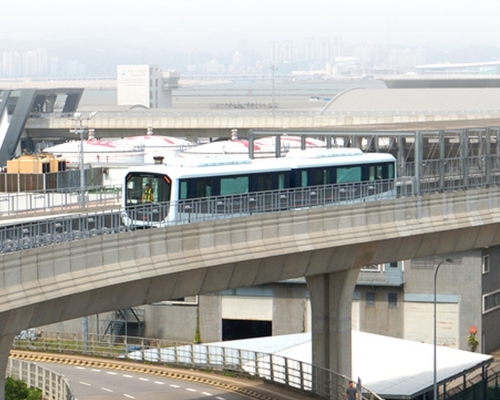 由港鐵營運的澳門輕軌因電纜問題將下周三停運。資料圖片