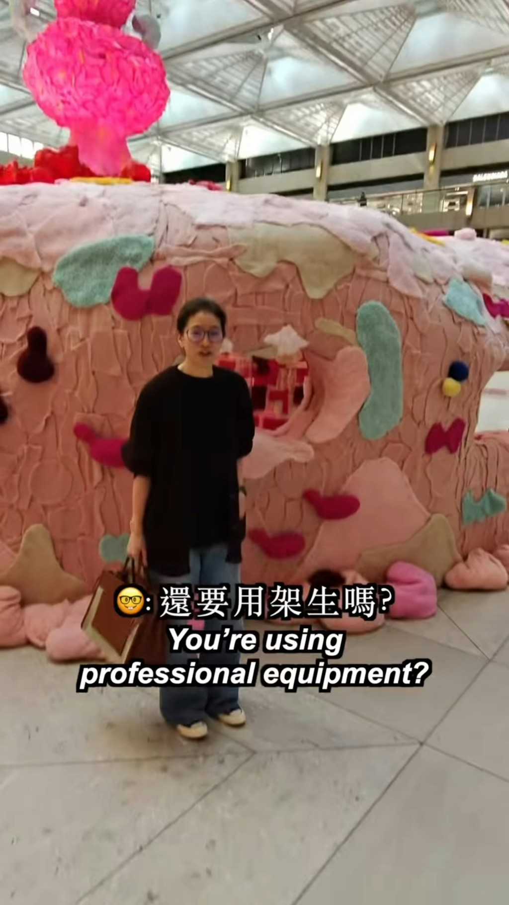 袁詠儀在整個拍攝過程超級親民友善。