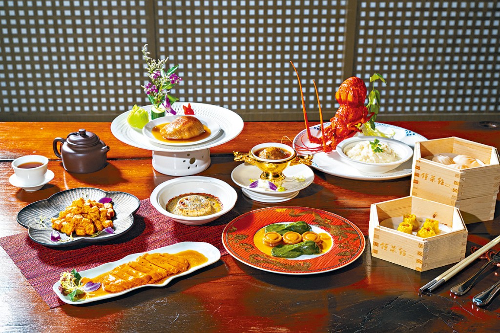 鍾菜館推「同桌同餐吞嚥友善饗宴」。