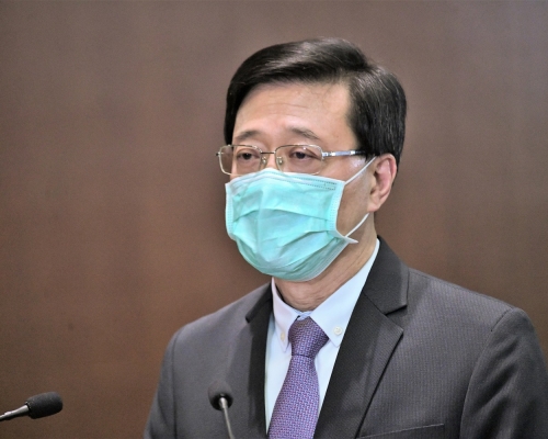 李家超指三名官員已汲取教訓。資料圖片