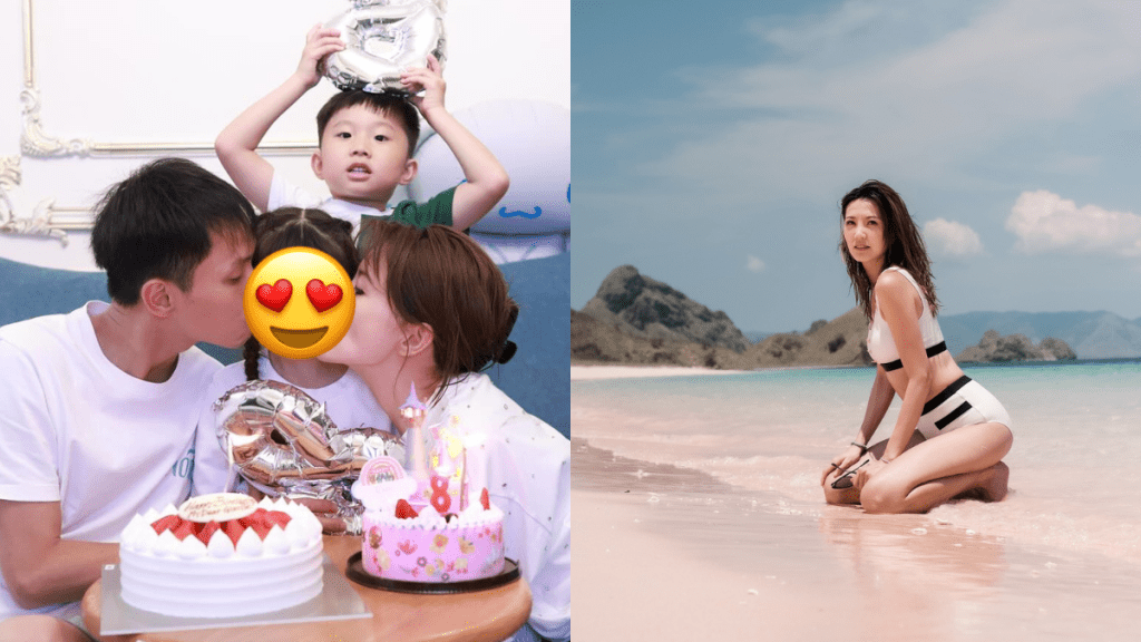 吳若希8歲餅印女越大越似媽咪  一部位如倒模變「迷你Jinny」  麥美恩催好姊妹生多個