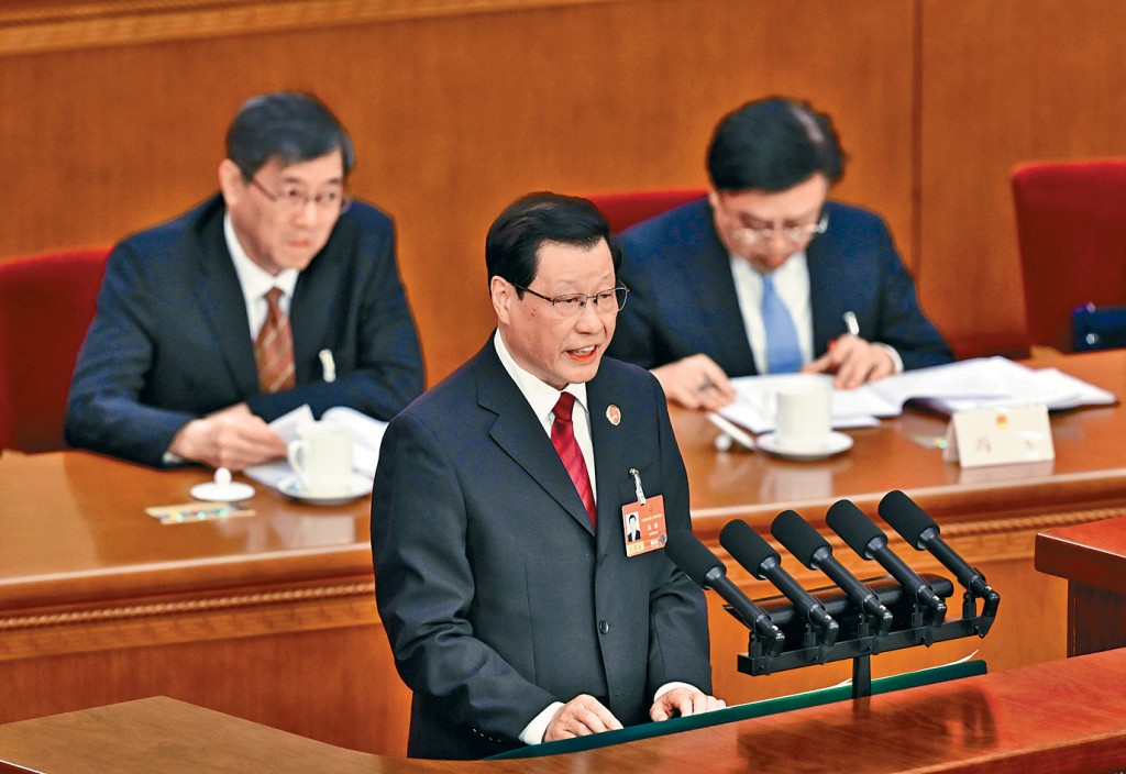 最高人民檢察院檢察長應勇昨日發表工作報告。