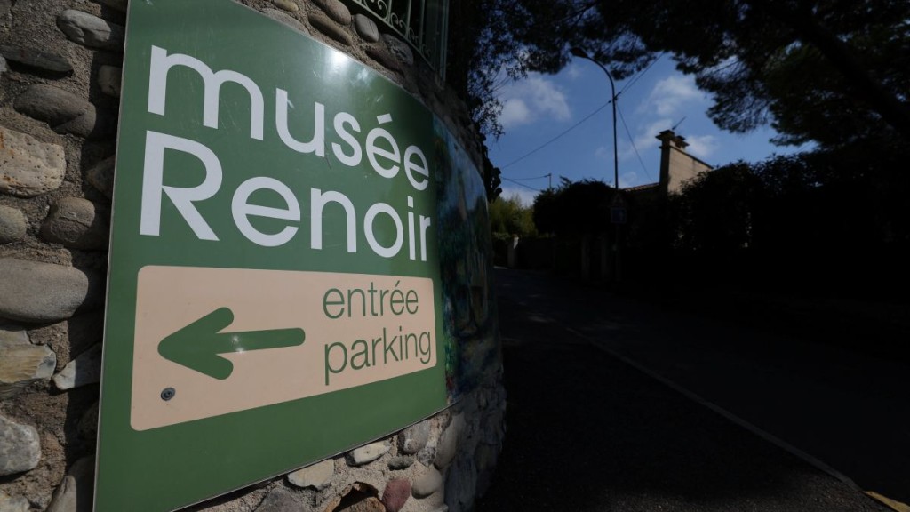 法國東南部城市濱海卡涅（Cagnes-sur-Mer）的雷諾阿博物館（Renoir Museum）發生盜竊案。路透社