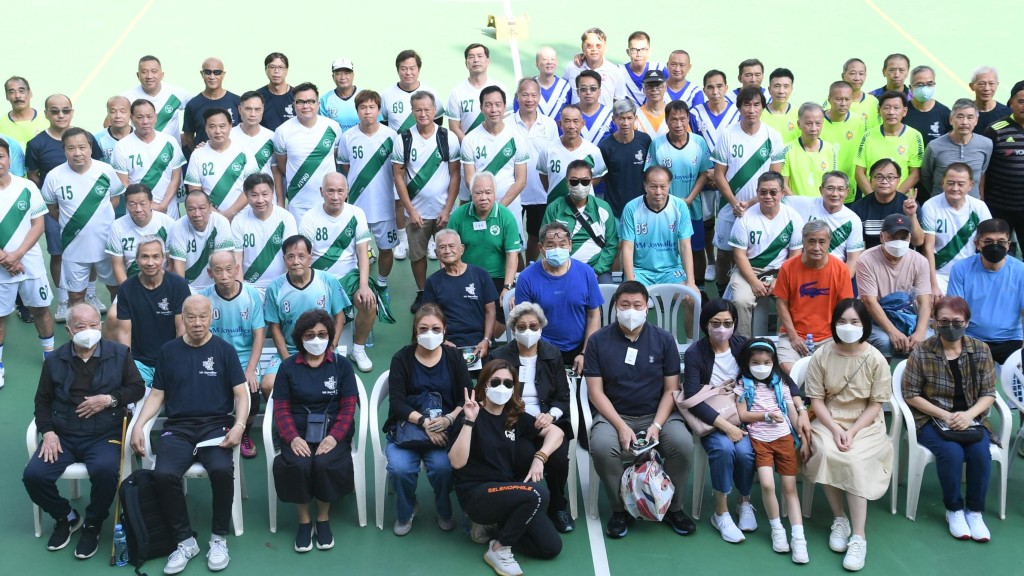 本地球壇名宿盧德權一班子弟兵,舉辦盧德權紀念賽感謝恩師。吳家祺攝