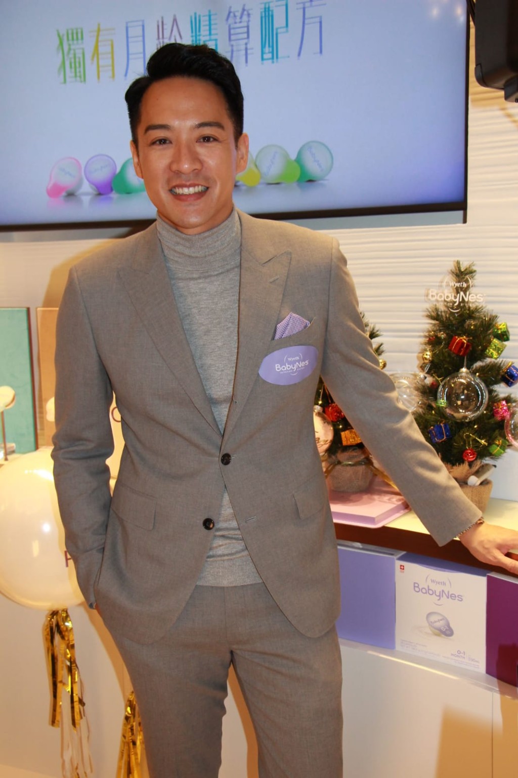 Jason表示，最開心兒子食得、瞓得、痾得。