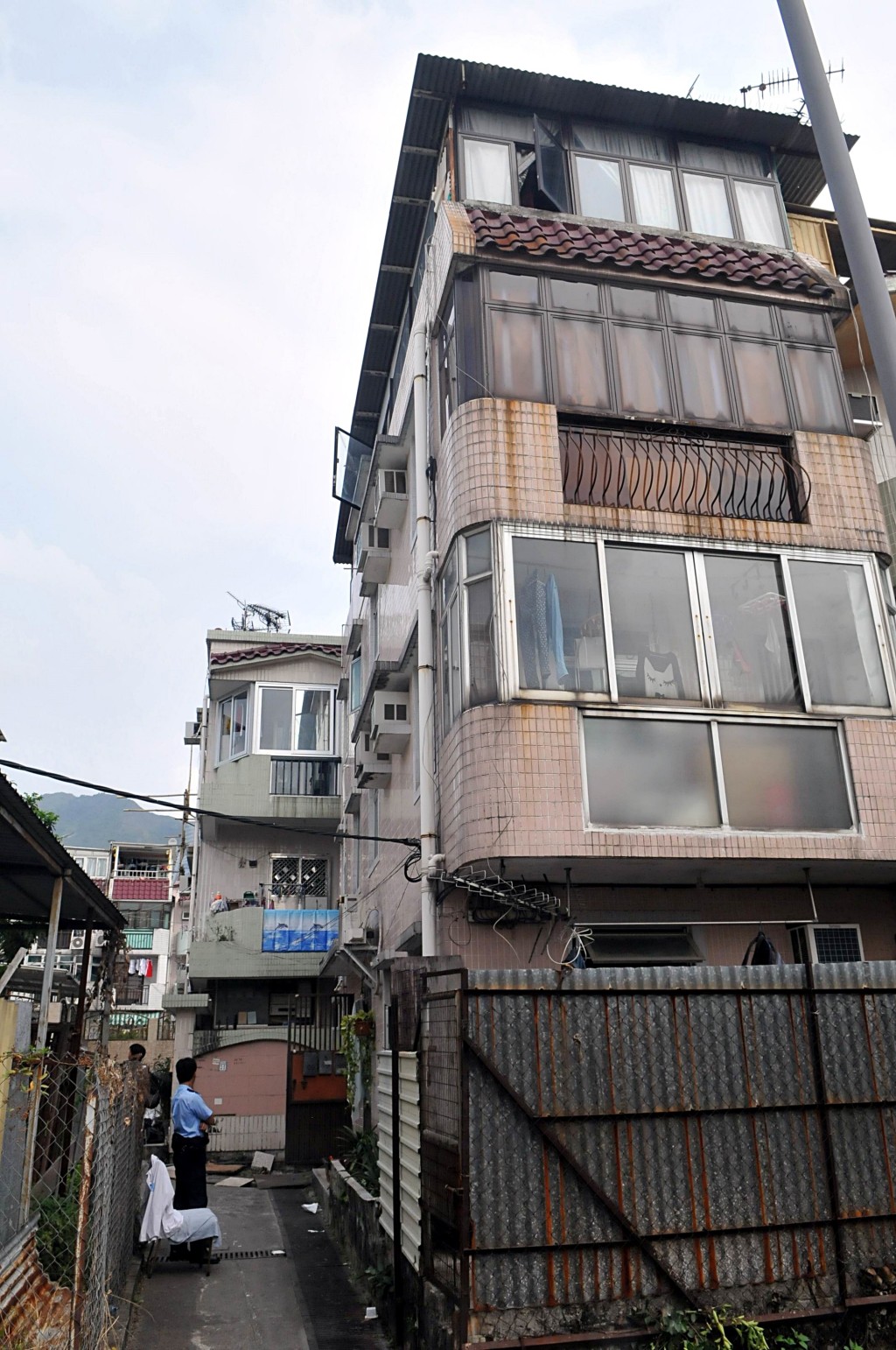 現場在八鄉橫台山一間村屋。資料圖片