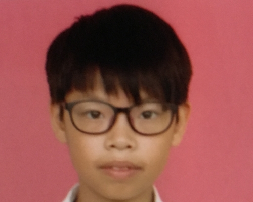 15歲男童劉紀楓馬鞍山院舍失蹤。警方圖片