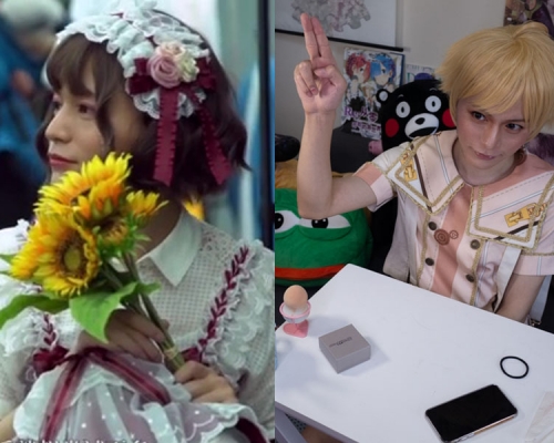 27歲北京男子男扮女裝，走上變裝皇后之路，辭去工作，當美妝博主。（網圖）