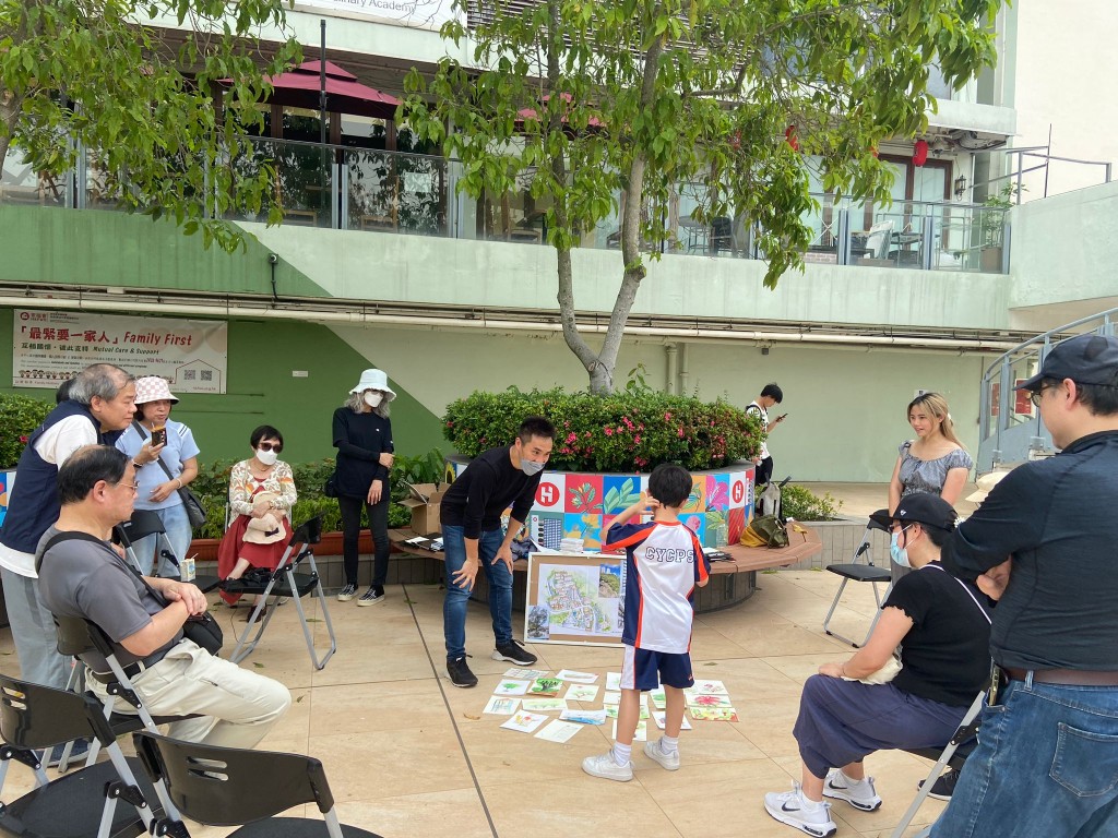 活化祖尧邨｜香港艺术中心联同新生精神复康会及香港房屋协会，由去年11月起展开为期两年的「心灵友善屋邨@祖尧邨」计划。