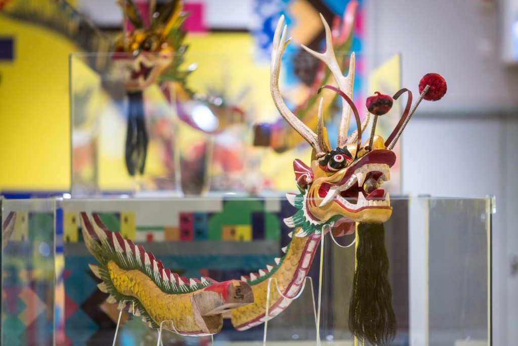 展覽以「水脈」為題，透過整理馬灣龍舟的歷史， 將島嶼的文化地景，呈現公眾眼前。（圖片來源：官方圖片）