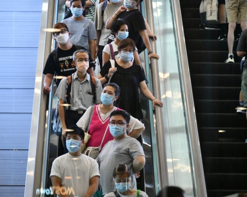 第三波疫情有回落趨勢。