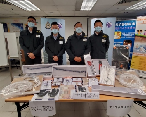 警方講述案情｡林思明攝