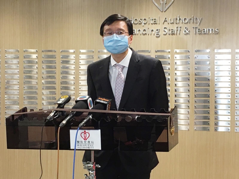 香港癌症資料統計中心總監黃錦洪。