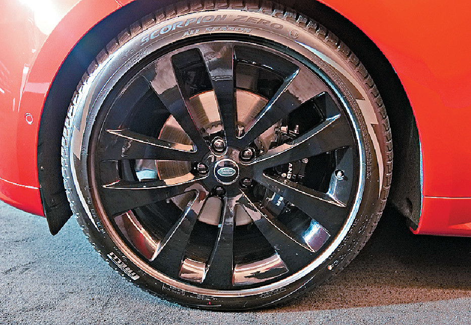 ■示范车改用23吋胎𫐉为附加项目。