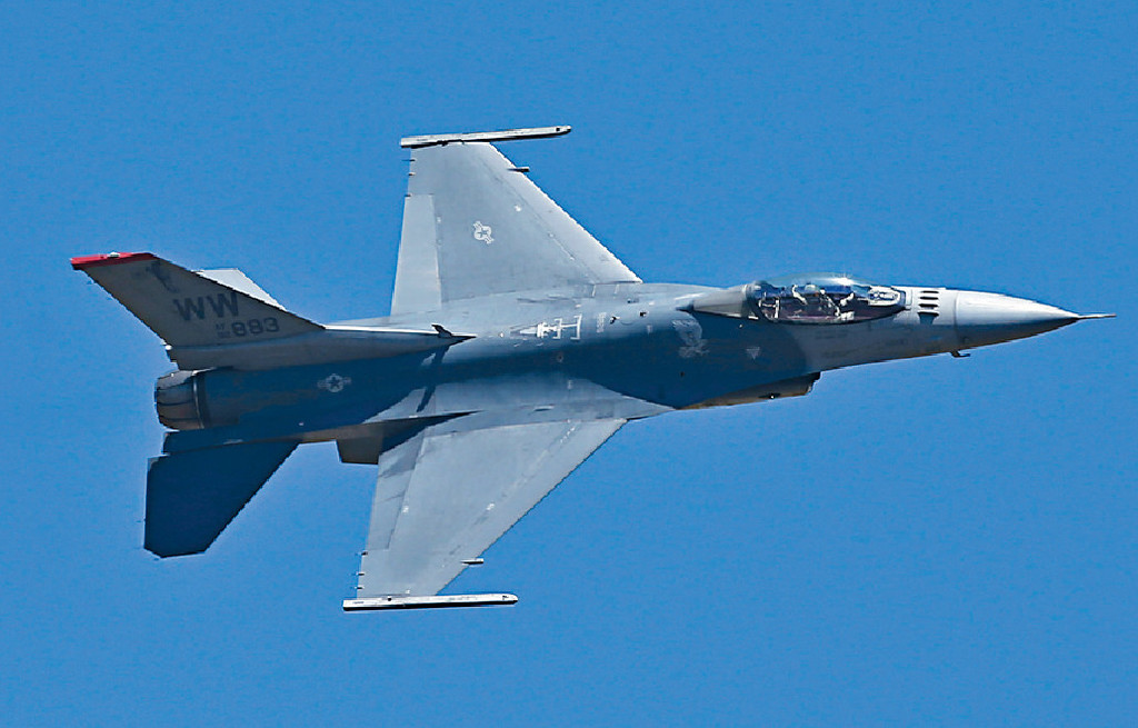 ■美國的F-16戰機。