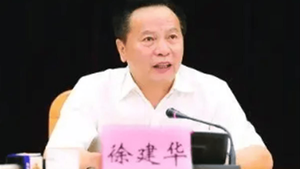东莞市委原书记徐建华。（网络图片）