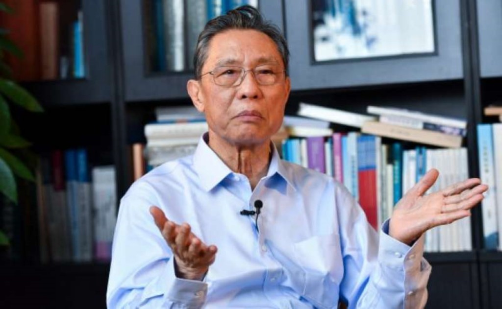 鍾南山指只要有效及安全的就可以推廣。新華社資料相