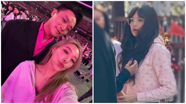 BLACKPINK首場演出吸引不少圈中人捧場  陳瀅帶同圈外緋聞男友同行  Lisa素顏去沙田車公廟拜神