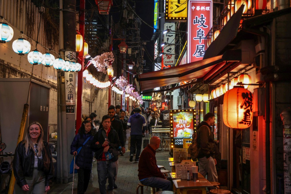 新宿区是全国民宿最多的地方。法新社