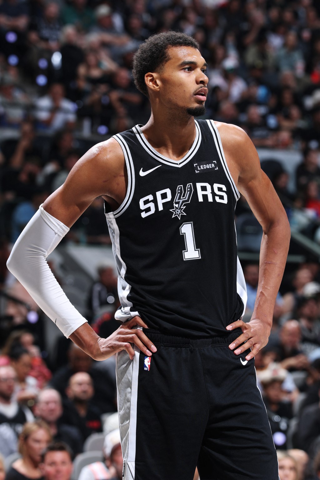 雲班耶馬帶領馬刺開季4戰全勝。法新社 雲班耶馬帶領馬刺開季4戰全勝。法新社