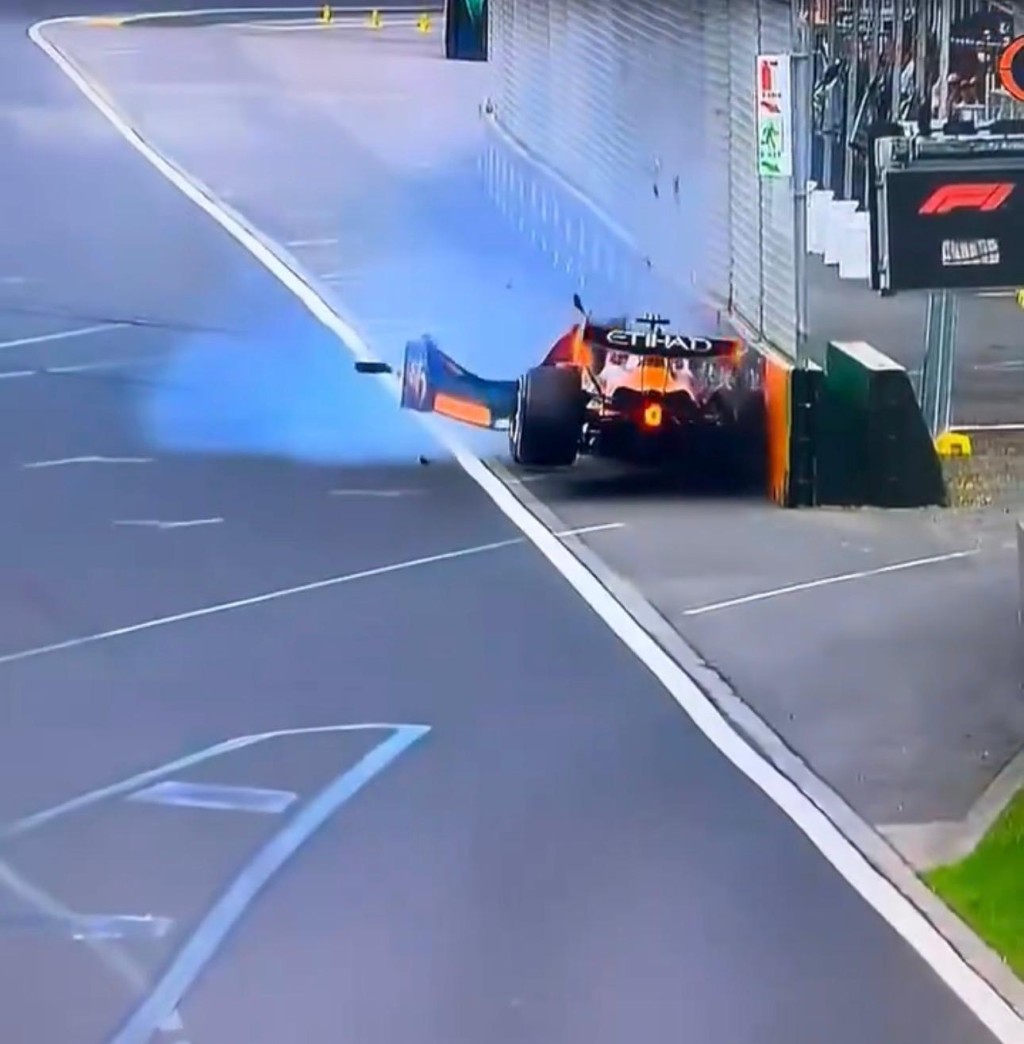 皮亚斯利出场圈慢速炒车。社交媒体X截图